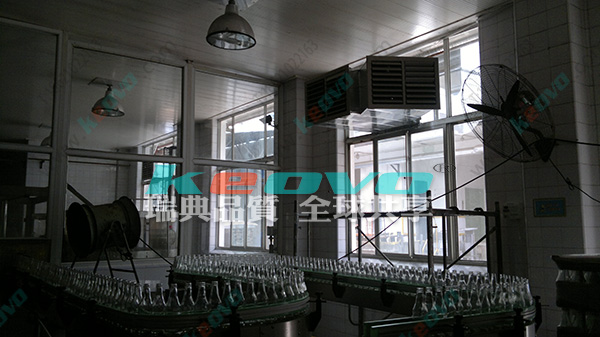 洗瓶車間通風(fēng)降溫